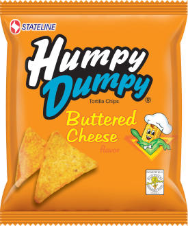 Humpy Dumpy Tortilla Chips - Buttered Cheese Flavor